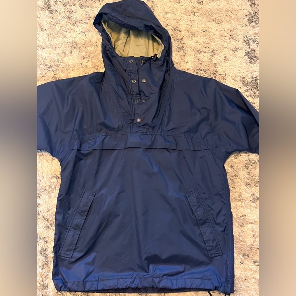 Woolrich Men's Deep Blue Rain/wind coat - Picture 3 of 6